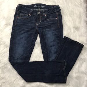 American Eagle Stretch Skinny Kick 4 Short 26x30